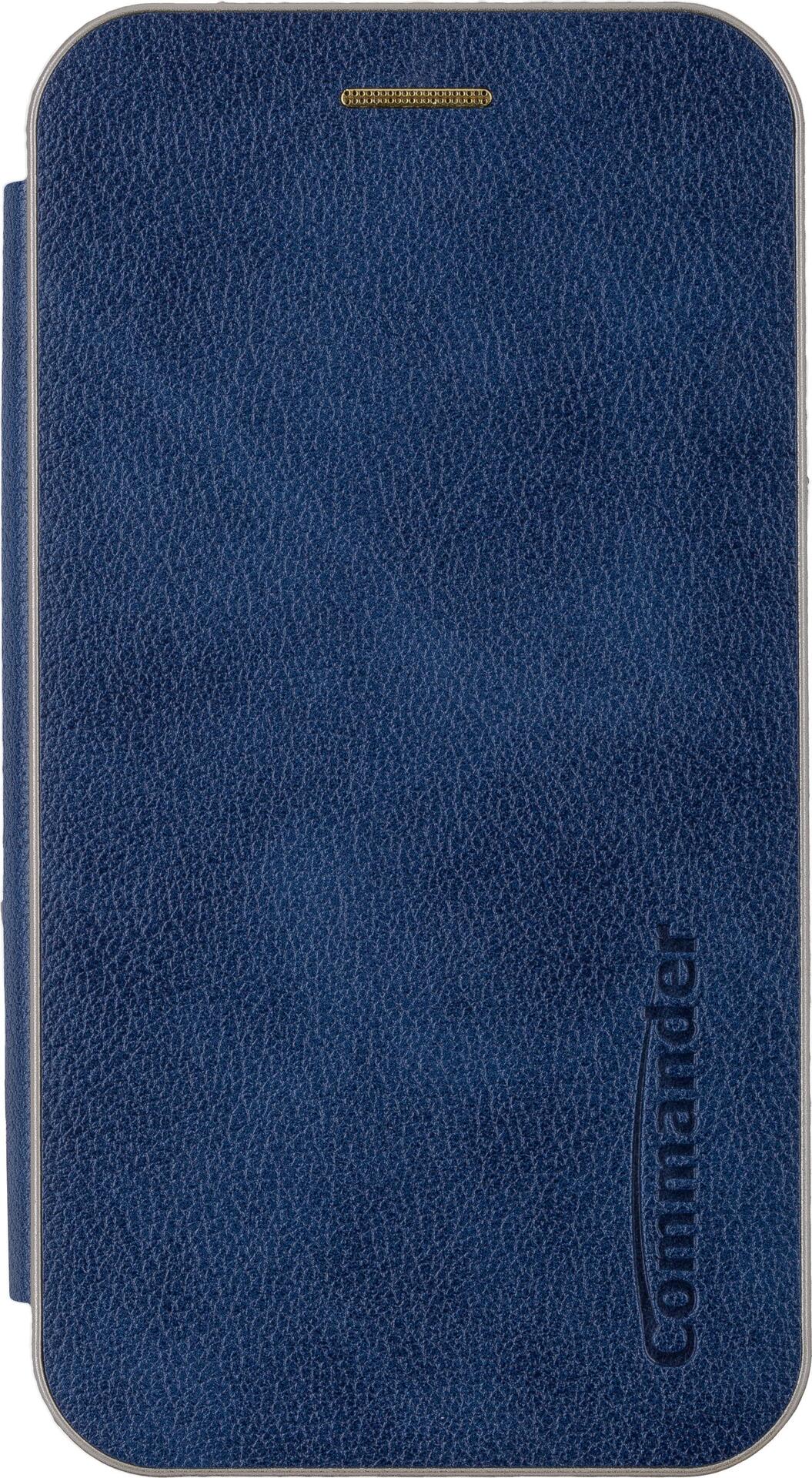 PETER JÄCKEL COMMANDER CURVE Book Case DELUXE für Samsung Galaxy A13 4G Elegant Royal Blue (19497)
