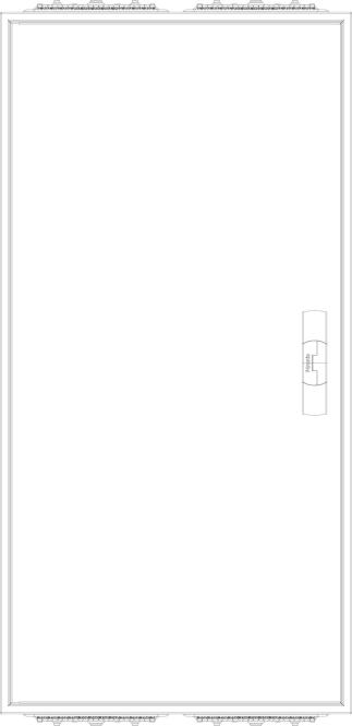 f-tronic ZA112 Leergehäuse H 1100, ZA112 B 550mm IP31 7120507 1 (7120507)