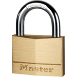 MASTER LOCK 70 mm breites Vorhngeschloss aus Massivmessing (170EURD)