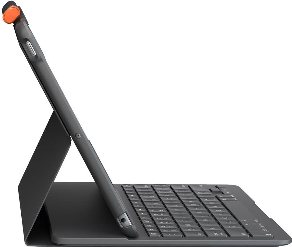 Logitech Slim Folio AZERTY Französisch Bluetooth Graphit