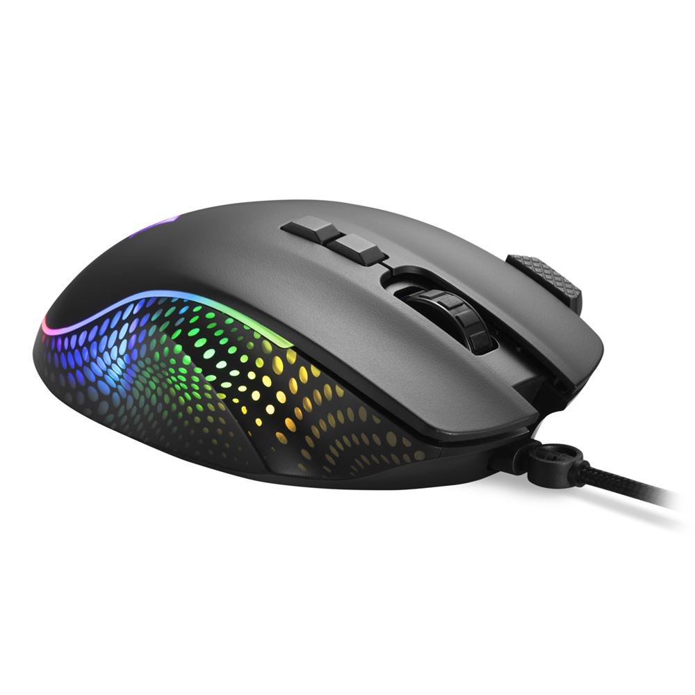 Sharkoon SHARK Force 3 Gaming-Maus 8 Tasten Schwarz