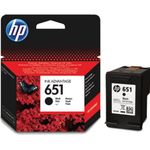 HP 651 Schwarz original (C2P10AE)