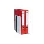 WEDO Registraturstütze (B)140 x (T)120 x (H)240 mm, grau aus Metall, kunststoffbeschichtet - 2 Stück (102 1237)