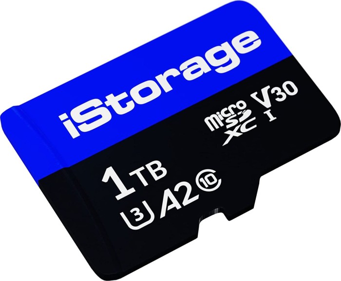 iStorage microSD Card 1TB - 3 pack (IS-MSD-3-1000)