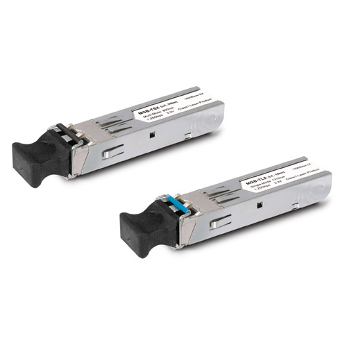 Planet MGB-Series MGB-TSX SFP (Mini-GBIC) Transceiver-Modul 1GbE 1000Base-SX LC Multi-Mode 550 m 850 nm
