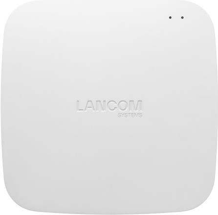 Lancom Enterprise Wi-Fi 7 Access Point, paralleler Betrieb in 2,4 GHz, 5 GHz und 6 GHz, 2x2 MIMO, Scan Radio, OFDMA, BLE 5.1, 1x 10GE, 1x 2.5GE, PoE 802.3bt, 802.1X, VLAN, interne Antennen, USB, inkl. Wand/Deckenmontage, ohne Netzteil (61893)