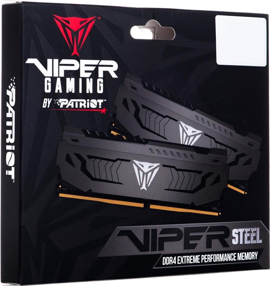 Patriot Extreme Performance Viper Steel 32 GB RAM 2 x 16 GB 3600 MHz CL18 Schwarz, gunmetal-grau
