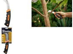 Bradas Universal-Gartenmesser, Klingenlänge: 70 mm Gesamtlänge: 220 mm, Klinge aus rostfreiem STahl, - 1 Stück (AK-KN0010)