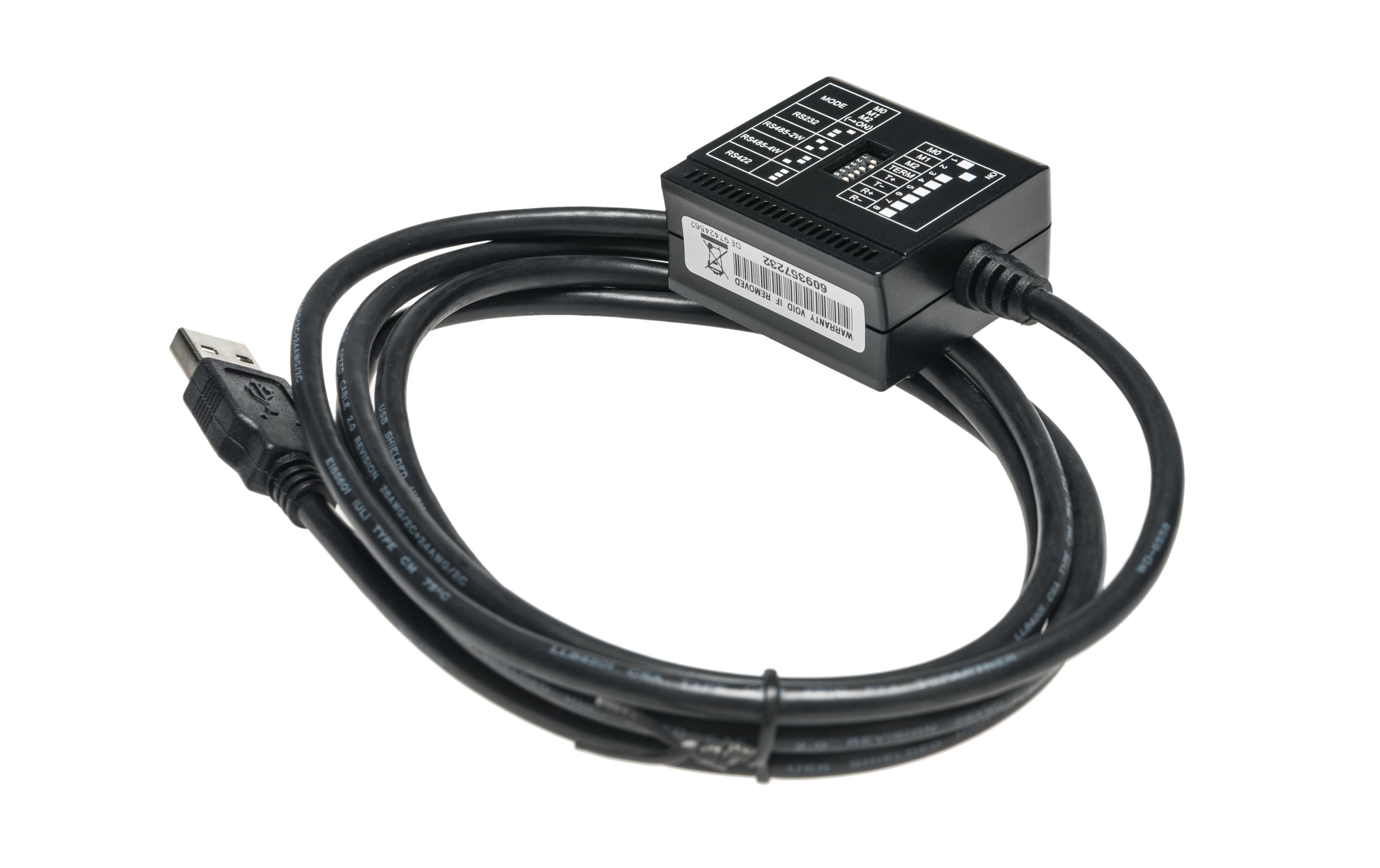 Exsys EX-1309-9 USB 2.0 Serieller Adapter RS-232/422/485 1,8 m Schwarz