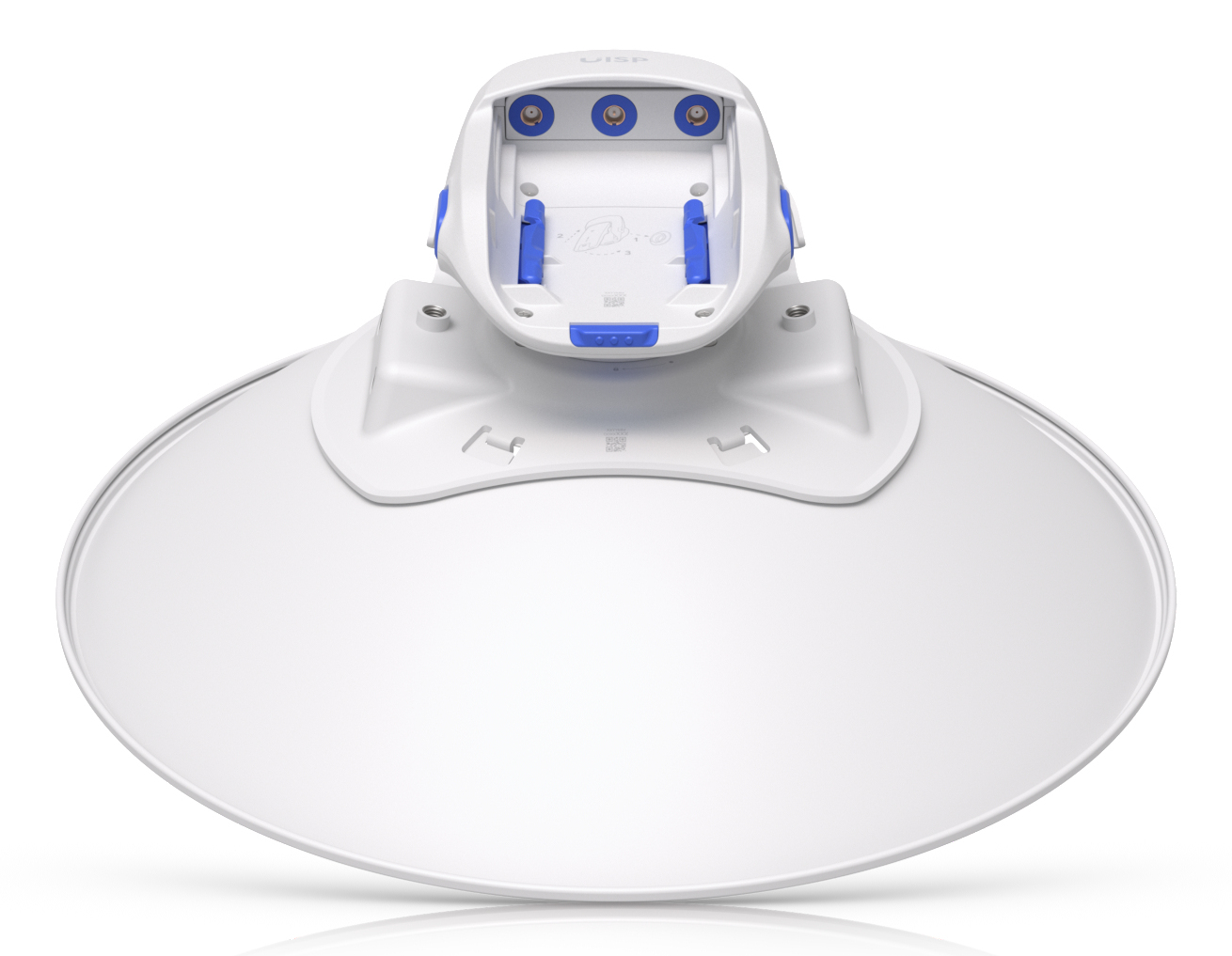 Ubiquiti UISP Dish Mini Parabolantenne 26 dBi 5,15–6,875 GHz RP-SMA Weiß