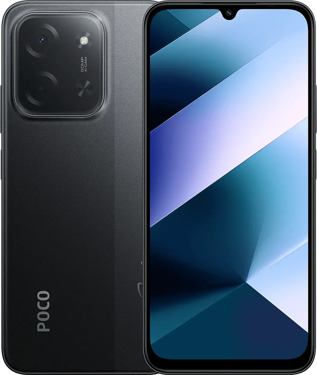 Xiaomi POCO C85 Smartphone 8+256GB 6.9" Handy Dual SIM HyperOS 50MP NFC 6000mAh Schwarz  (MZB0LFYEU)