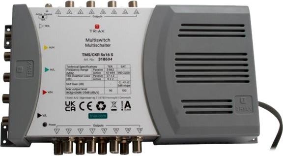 Einzelmultischalter TMS/CKR 5x16 S (318604)