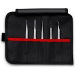 KNIPEX Präzisionspinzetten-Set, 5tlg (92 00 02)