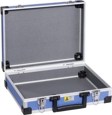 allit Utensilien-Koffer "AluPlus Basic", Größe: L, blau Volumen: 35 Liter, Alu-Rahmen mit Kunststoff-Applikationen, - 1 Stück (424120)