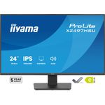 iiyama ProLite X2497HSU-B1 Monitor 60,5 cm (23,8") Full HD IPS 120Hz Schwarz (X2497HSU-B1)