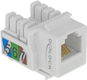 DeLOCK - Modulare Eingabe - RJ-12 - weiß