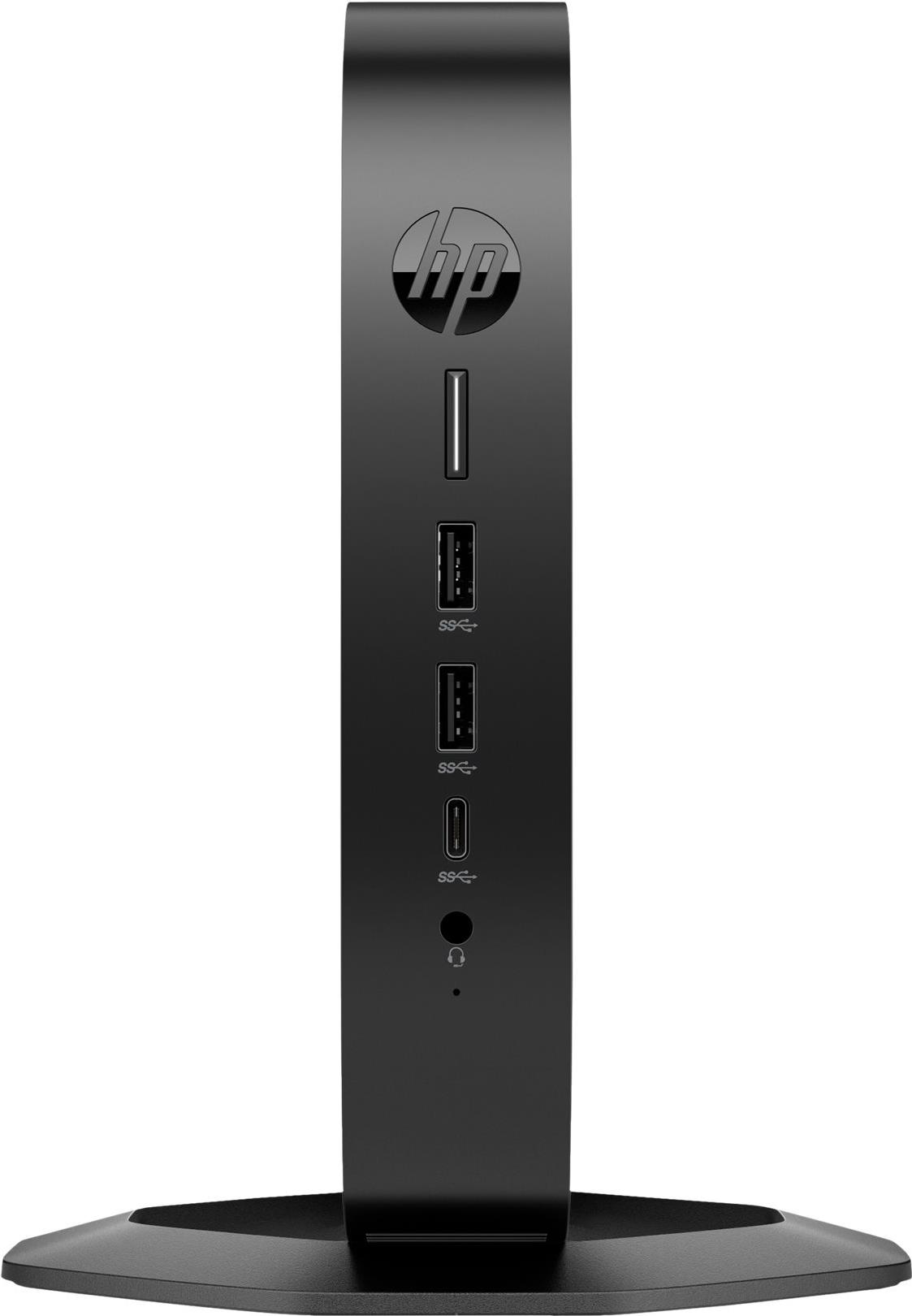 HP Elite t655 Thin Client SFF AMD Ryzen Embedded R2314 2.1 GHz 4 GB RAM 32 GB Flash Schwarz