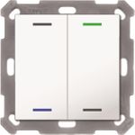 MDT BE-TAL5502.01 Taster Light 55 2-Fach RGBW Neutral (BE-TAL5502.01)