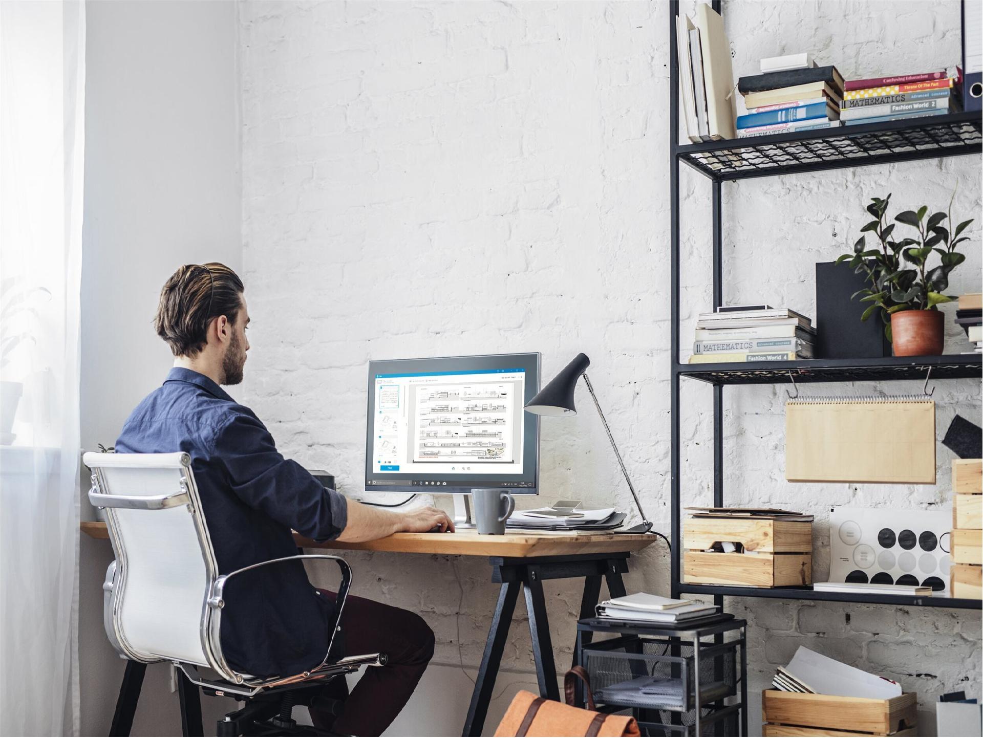 HP DesignJet T630 24" Großformatdrucker Schwarz