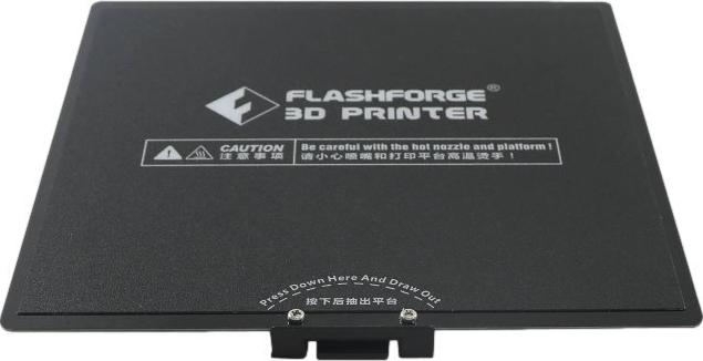 Flashforge Bauplattform für Adventurer 3 Removable Build Plate Assembly 20.000744001 (20.000744001)