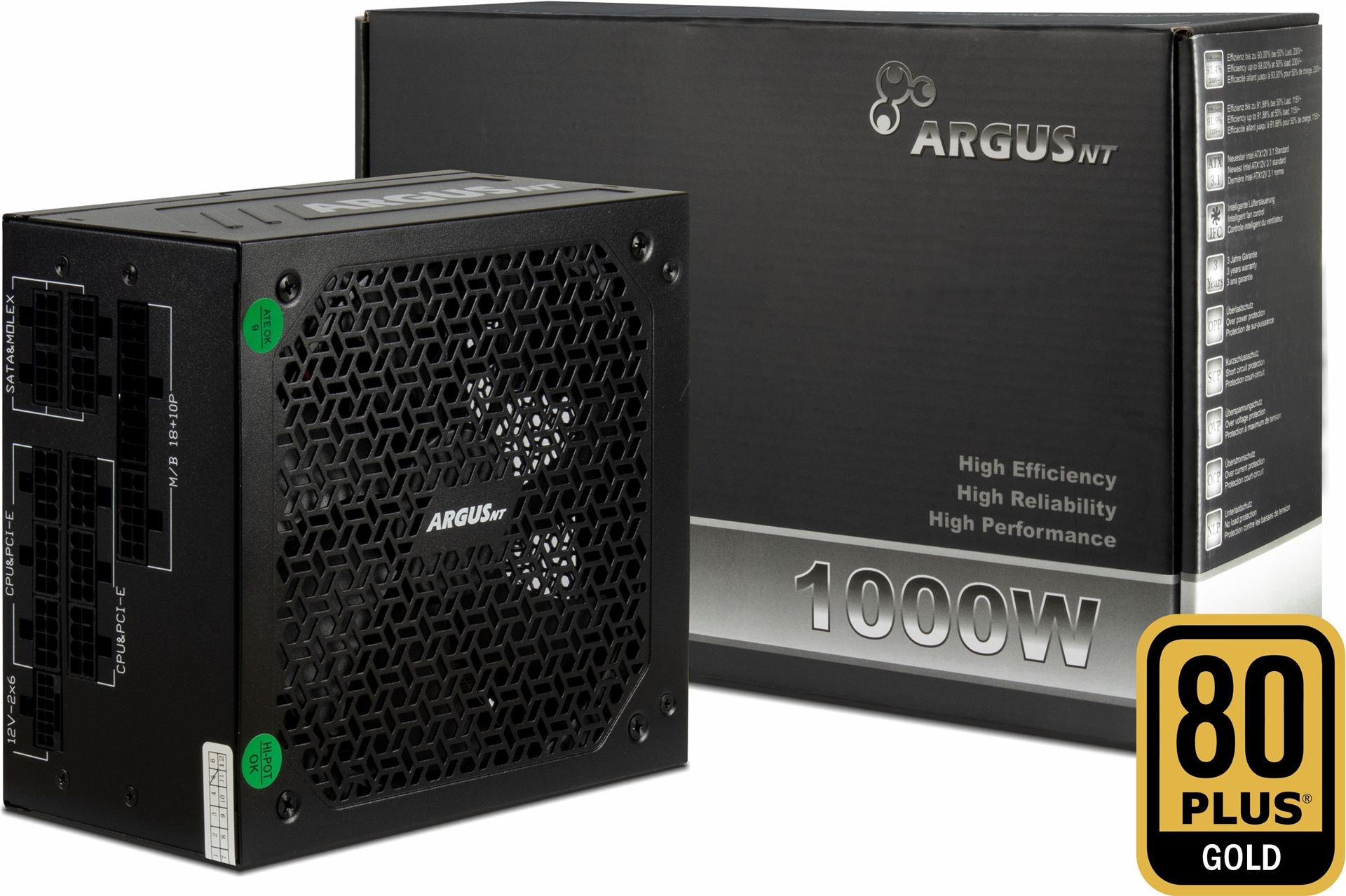 Inter-Tech ArgusNT HA-1000BA4 (88882235)