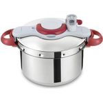 Tefal Clipsominut Perfetct 6L Rot - Edelstahl (P4620733)