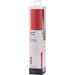 Cricut Smart Vinyl Permanent. Produkttyp: Hitzebeständige Vinylrolle, Produktfarbe: Rot, Färbung: Monochromatisch. Breite: 330 mm, Länge (mm): 3700 mm (2008661)