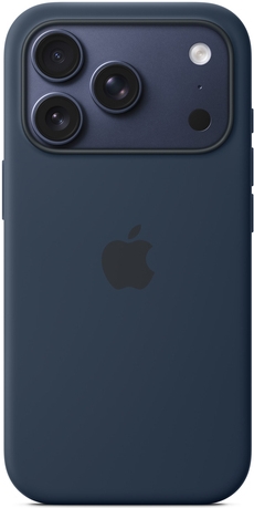 Apple iPhone 17 Pro Silicone Case with MagSafe– Midnight (MGFH4ZM/A)