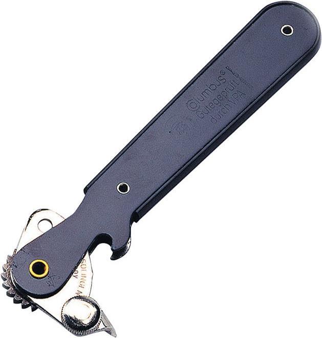 Westmark Columbus Mechanischer Dosenöffner Schwarz - Gebürsteter Stahl (10252270)
