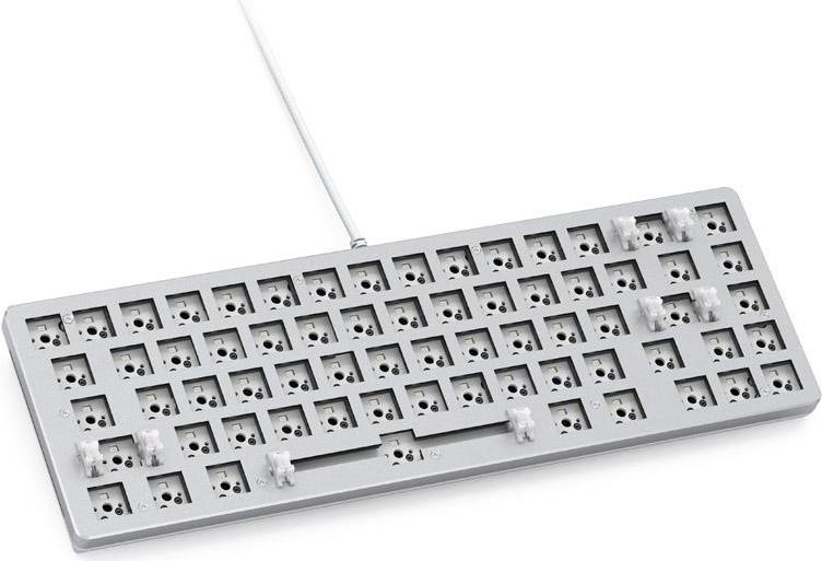 Glorious GMMK 2 Compact Tastatur - Barebone, ANSI-Layout, weiß (GLO-GMMK2-65-RGB-W)