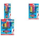 Maped Dreikant-Buntstift COLOR'PEPS STRONG, 12er Kartonetui 37% bruchfester als andere Minen, Minenstärke: 3,2 mm, - 1 Stück (862712)