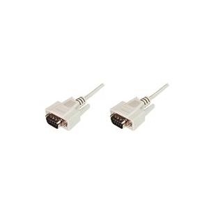 Assmann Datatransfer connection cable. D-Sub9 M/M. 2.0m. serial. molded. be (AK-610107-020-E)