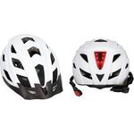 FISCHER Fahrrad-Helm "Urban Plus Atlanta", Größe: S/M extrem stabile Polycarbonat-Schale, hochfeste EPS - 1 Stück (720031)