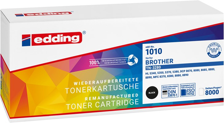 EDDING EDD-1010 Tonerkartusche Schwarz