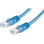 STANDARD UTP-Patchkabel konf. Cat.6 (Class E), blau, 0,5 m (S1750)