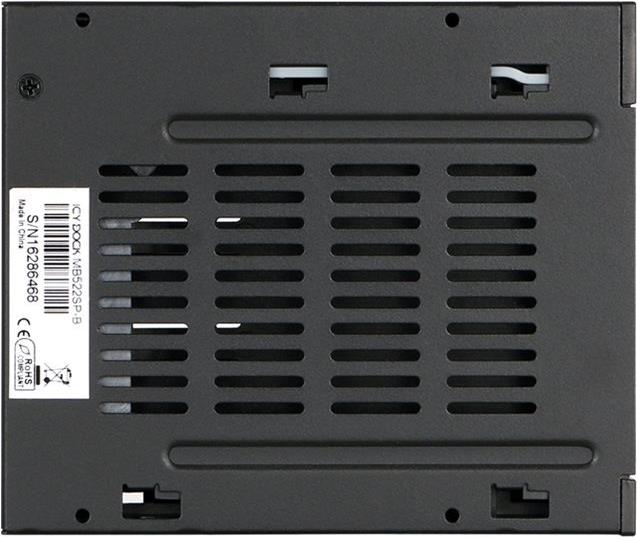 ICY DOCK flexiDOCK MB522SP-B Dockingstation Schwarz
