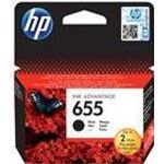 HP 655 14 ml Schwarz (CZ109AE#BHK)
