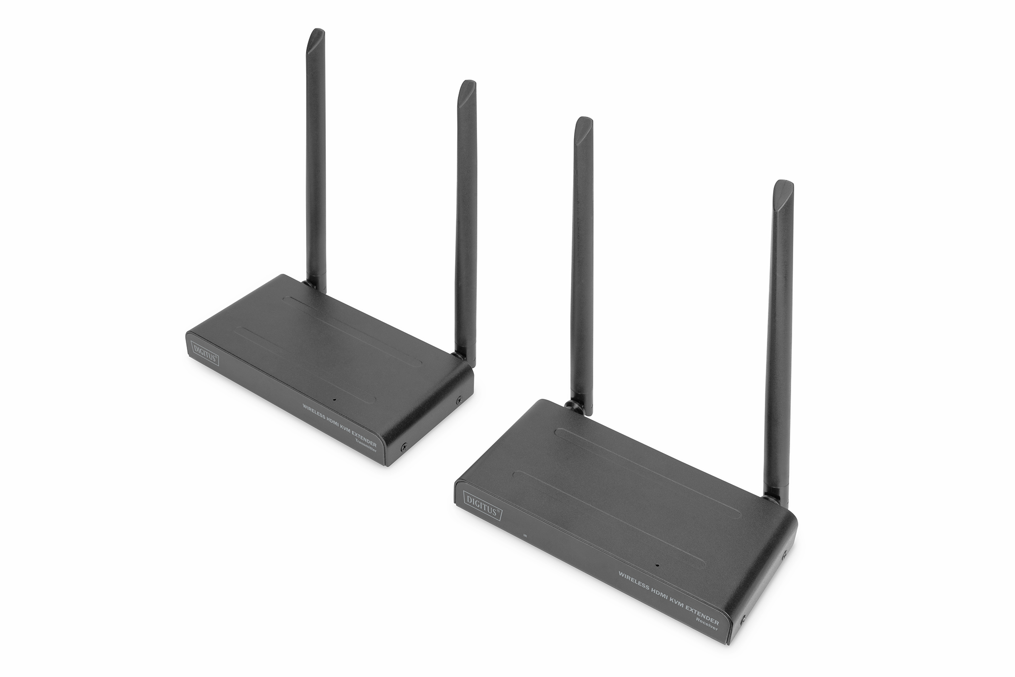 DIGITUS DS-55321 KVM-Extender Set 200 m Schwarz