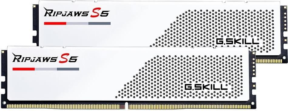G.Skill Ripjaws S5 DDR5 32 GB RAM Kit 2x16 GB 6000 MHz CL30 DIMM 288-Pin Weiß