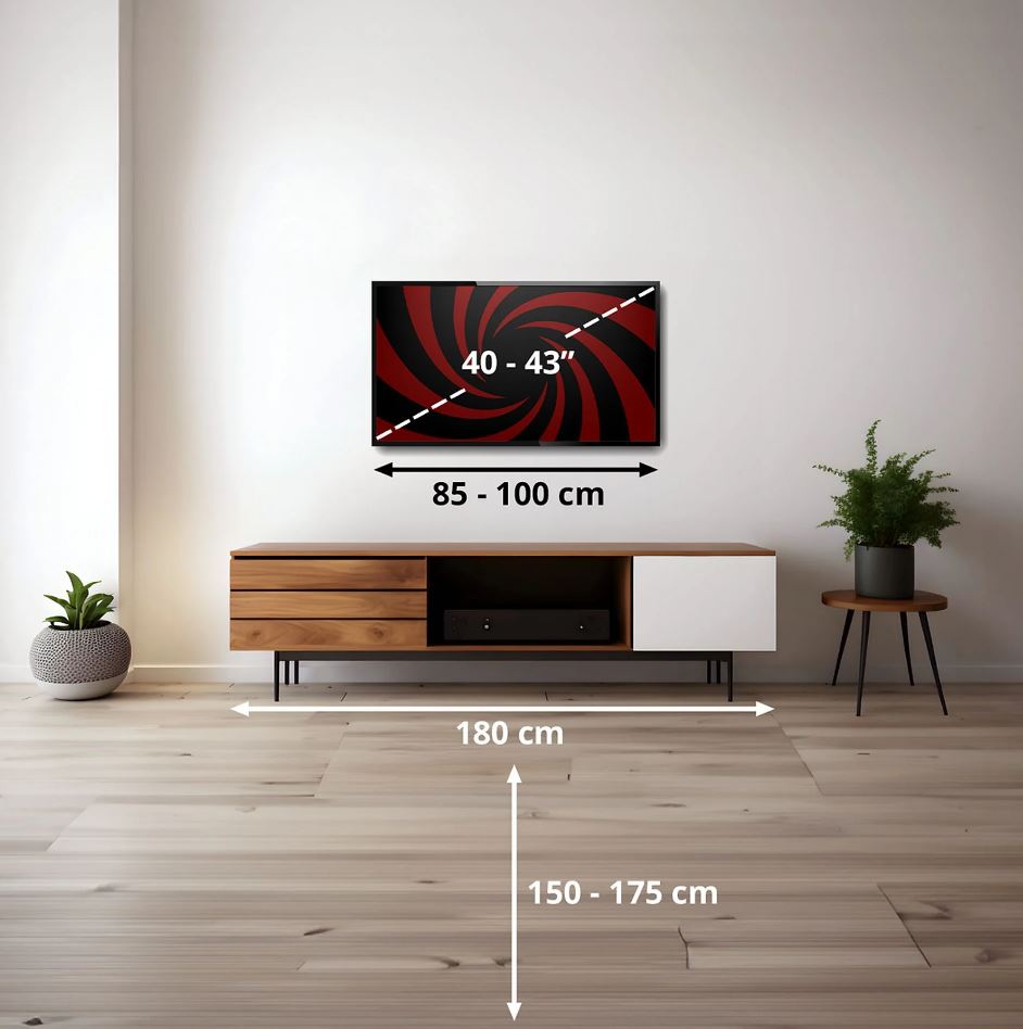 Hisense A6S 43A6S 43" 4K UHD Smart TV Schwarz