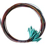 Lanview Pigtail LC/UPC 50/125 OM3 2meters PVC Grade C (LVO-PIG-LCUPC-12CORE-OM3-2M)