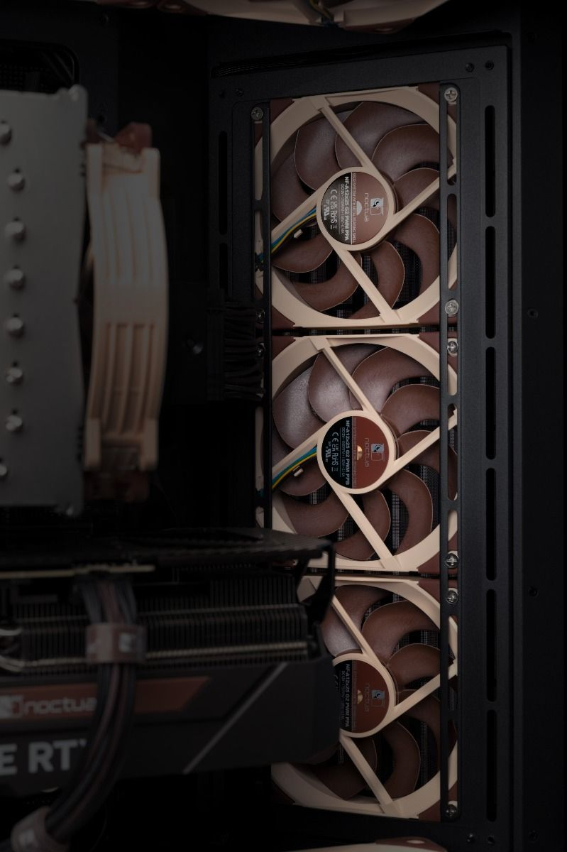 Noctua NF-A12x25 G2 PWM Sx2-PP 120 mm Gehäuselüfter Braun
