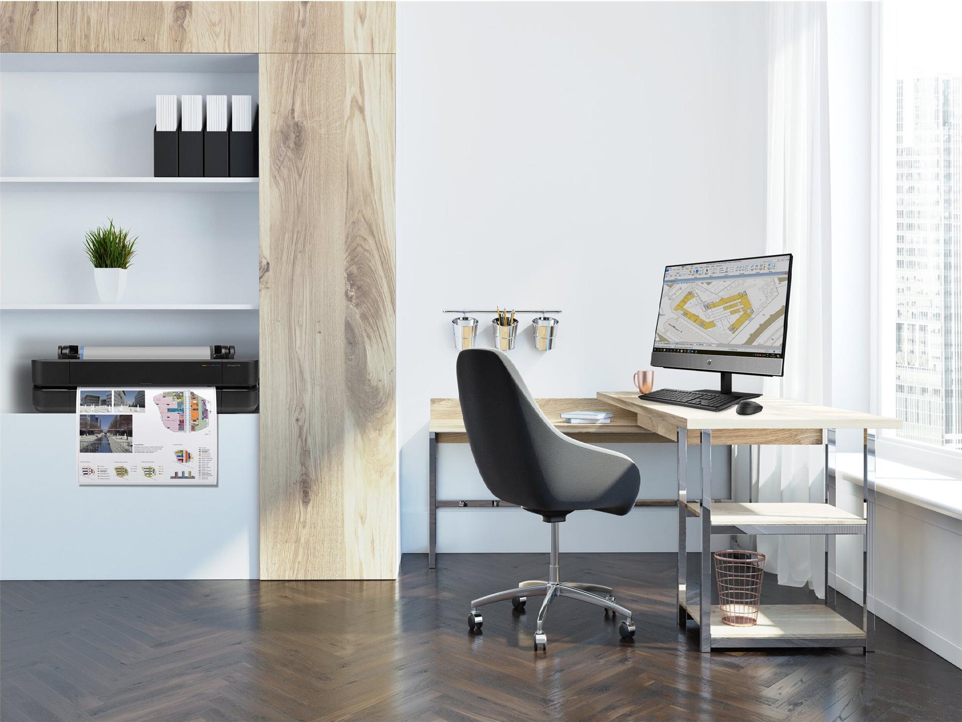 HP DesignJet T250 24" 2400 x 1200 dpi Grau