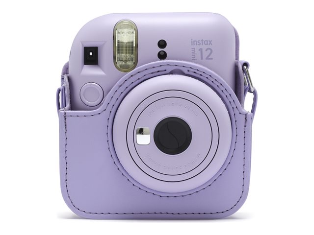 Fujifilm instax Mini 12 Kameratasche Kunstleder Lila-Violett