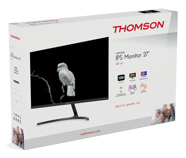Thomson M27FC12401 27" IPS Full HD Monitor Schwarz