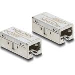 Delock Adapter Kupplung RJ45 Buchse zu Cat.6A Metall (90712)