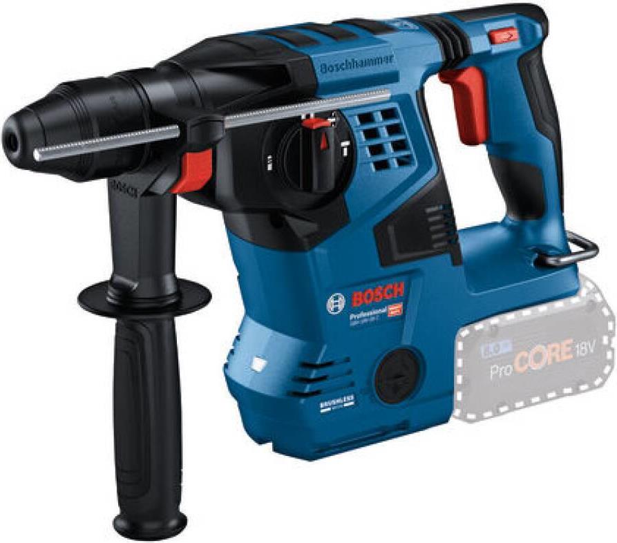 Bosch Professional GBH 18V-28 C solo SDS-Plus-Akku-Bohrhammer 18 V Li-Ion ohne Akku, ohne Ladegerät, inkl. Koffer (0611920001)