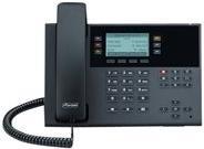 Auerswald COMfortel D 110 VoIP Telefon mit Rufnummernanzeige dreiweg Anruffunktion SIP, RTCP, RTP, SRTP, SIPS Schwarz (90277)  - Onlineshop JACOB Elektronik