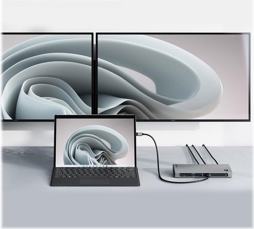 ALOGIC TB4D3TB Dockingstation Thunderbolt 4 Space-grau