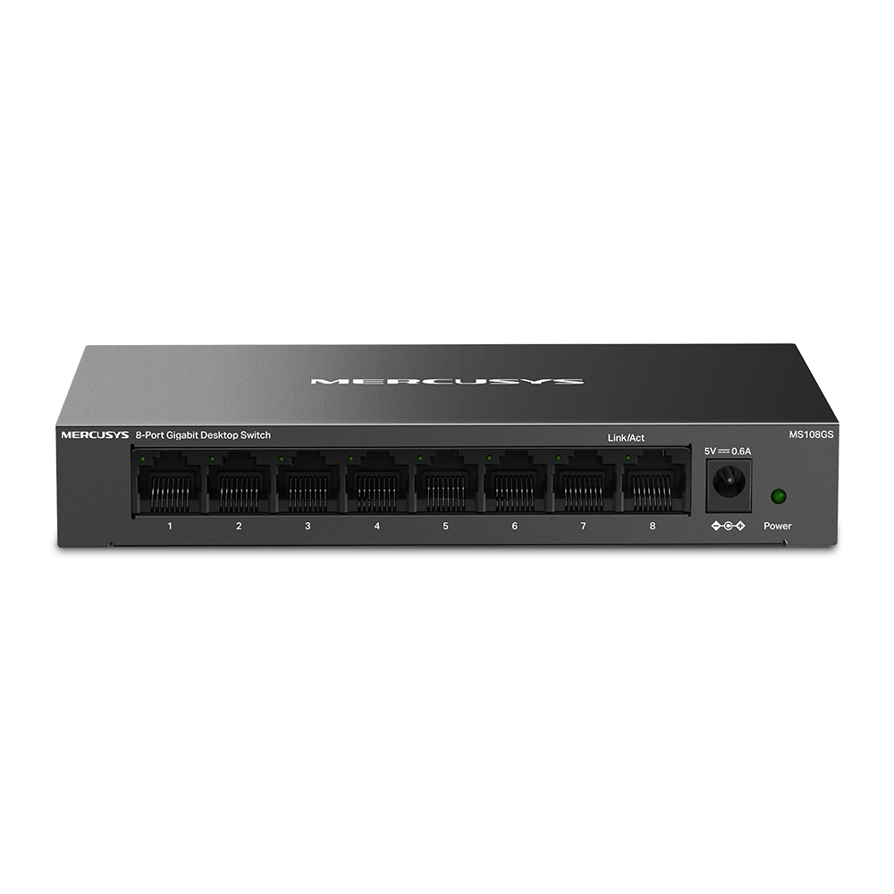 Mercusys MS108GS 8-Port Gigabit Ethernet Switch Schwarz